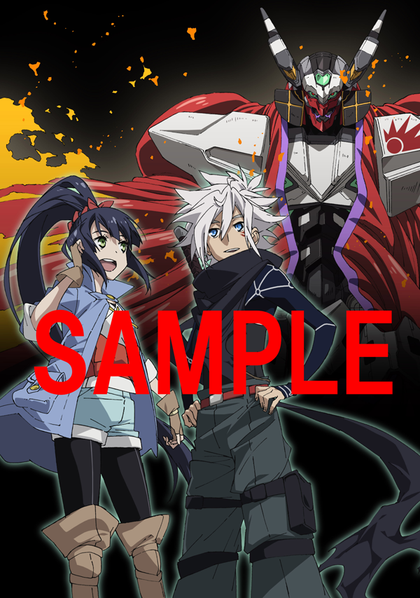 VG,Fq】Blu-ray「熱風海陸ブシロード」付属VGPR「機神将・ギガロード