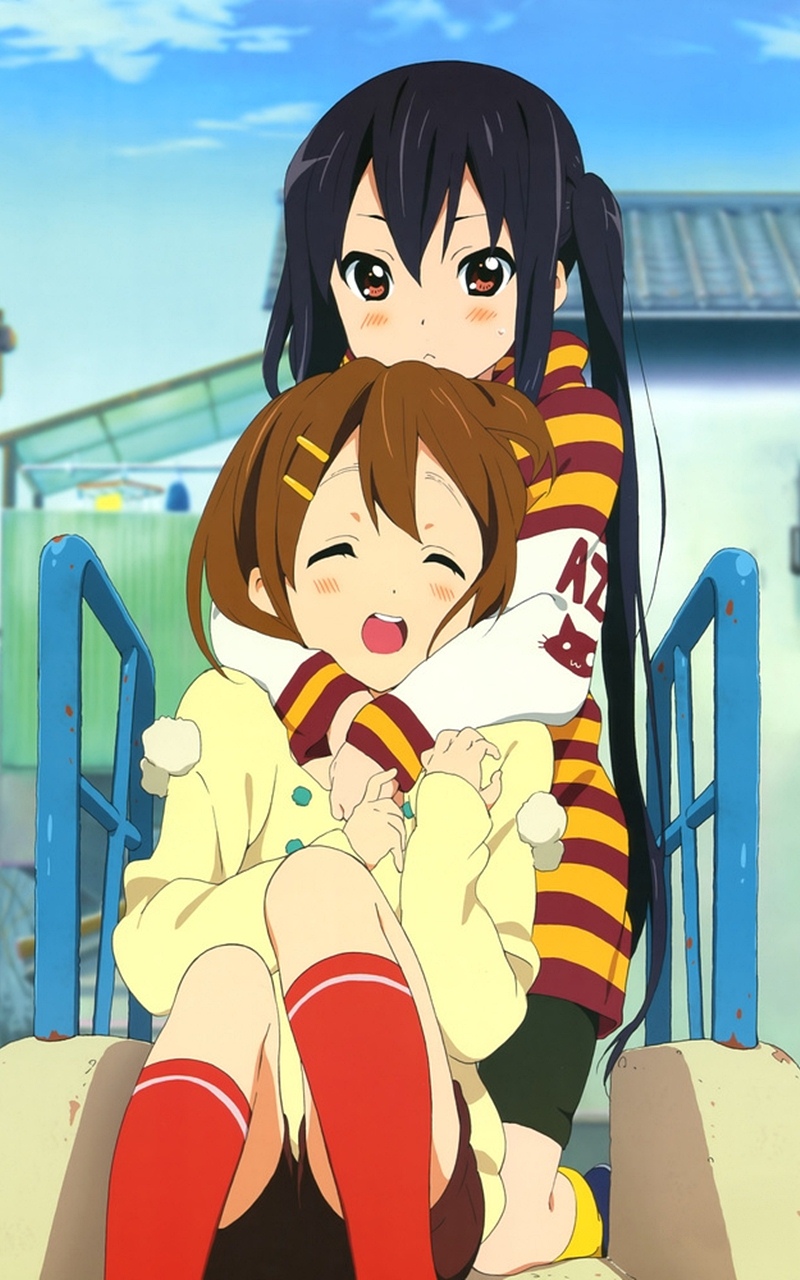 あずさのけいおん壁紙日記☆ けいおん！壁紙（あずにゃん＆平沢唯