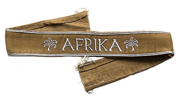 アフリカ従軍カフタイトル (AFRIKA Ärmelband) : 東部戦線的泥沼日記