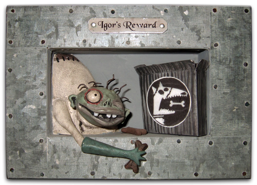 ナイトメア』イゴールのプロップレプリカとリボルテック・ジャック