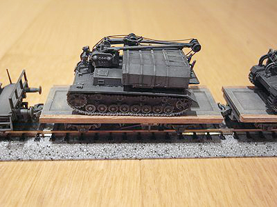 E320様より～ドイツ軍カール自走臼砲輸送列車～後編 | 富塚通信