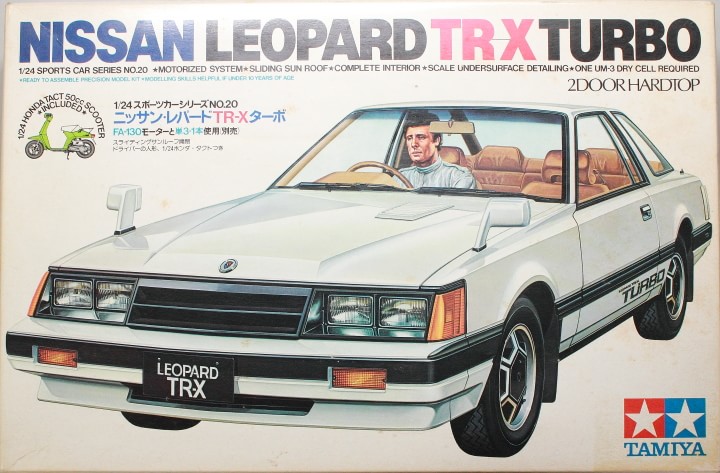 購入キットよもやま話：タミヤさんのレパードTR-X：サガミノクニノ