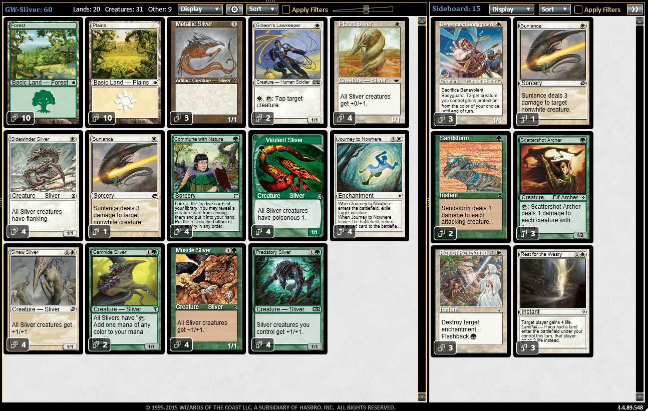 mtg 中隊スリヴァー デッキ mtg 中隊スリヴァー デッキ モダン