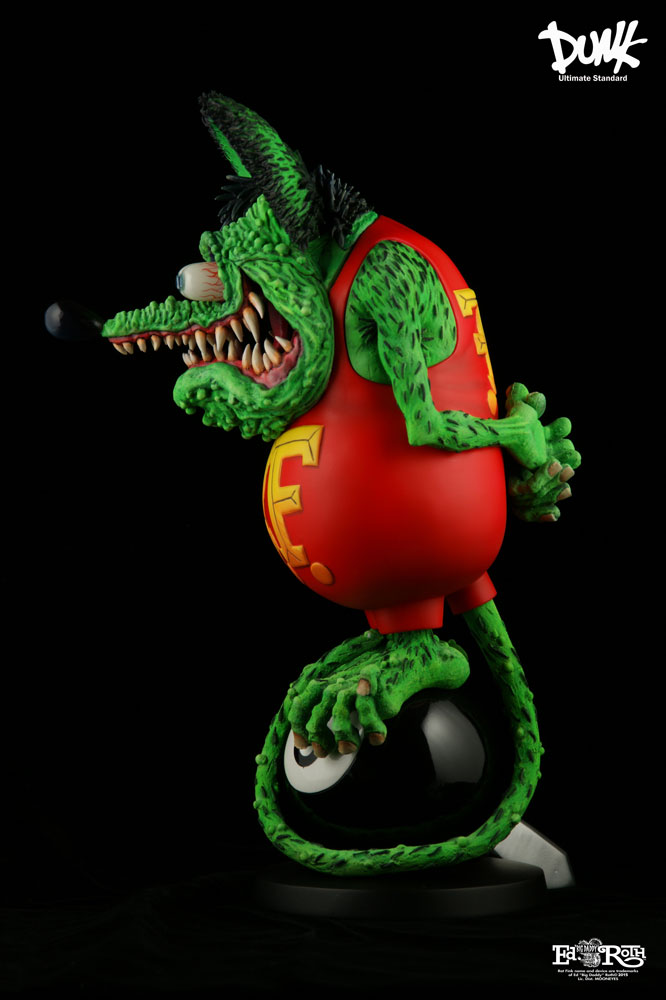 エドロスの RAT FINK (8Ball Edition) DUNKが再現 ソフビ製塗装済