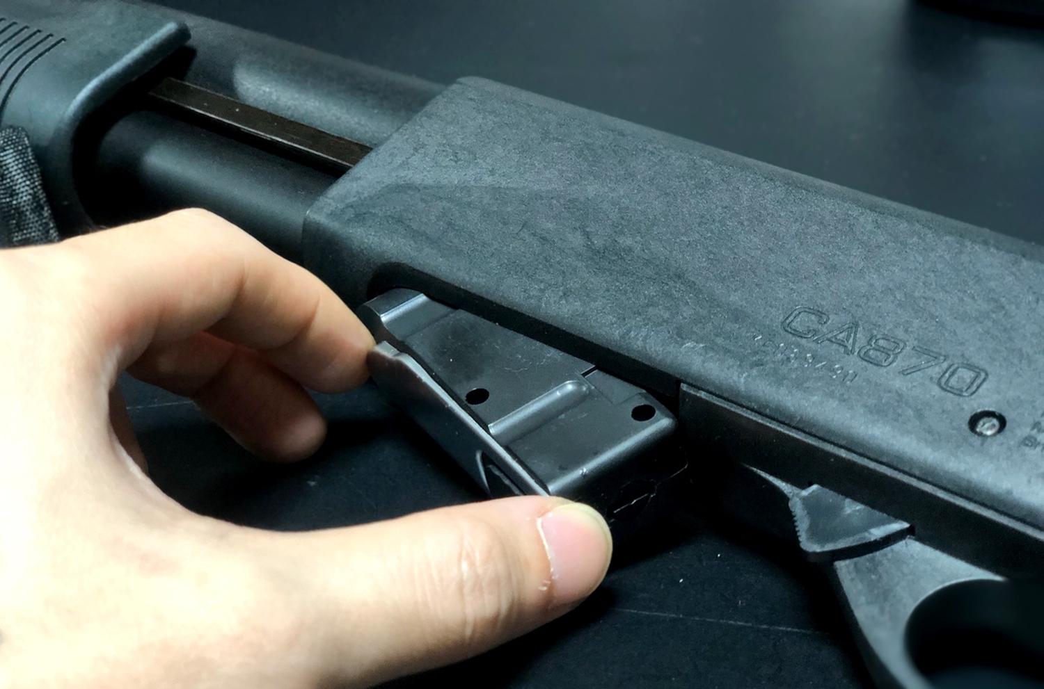 MALZEN CA870 ヘ G&P製 22連マガジンを装着してみた!! G&P ショット