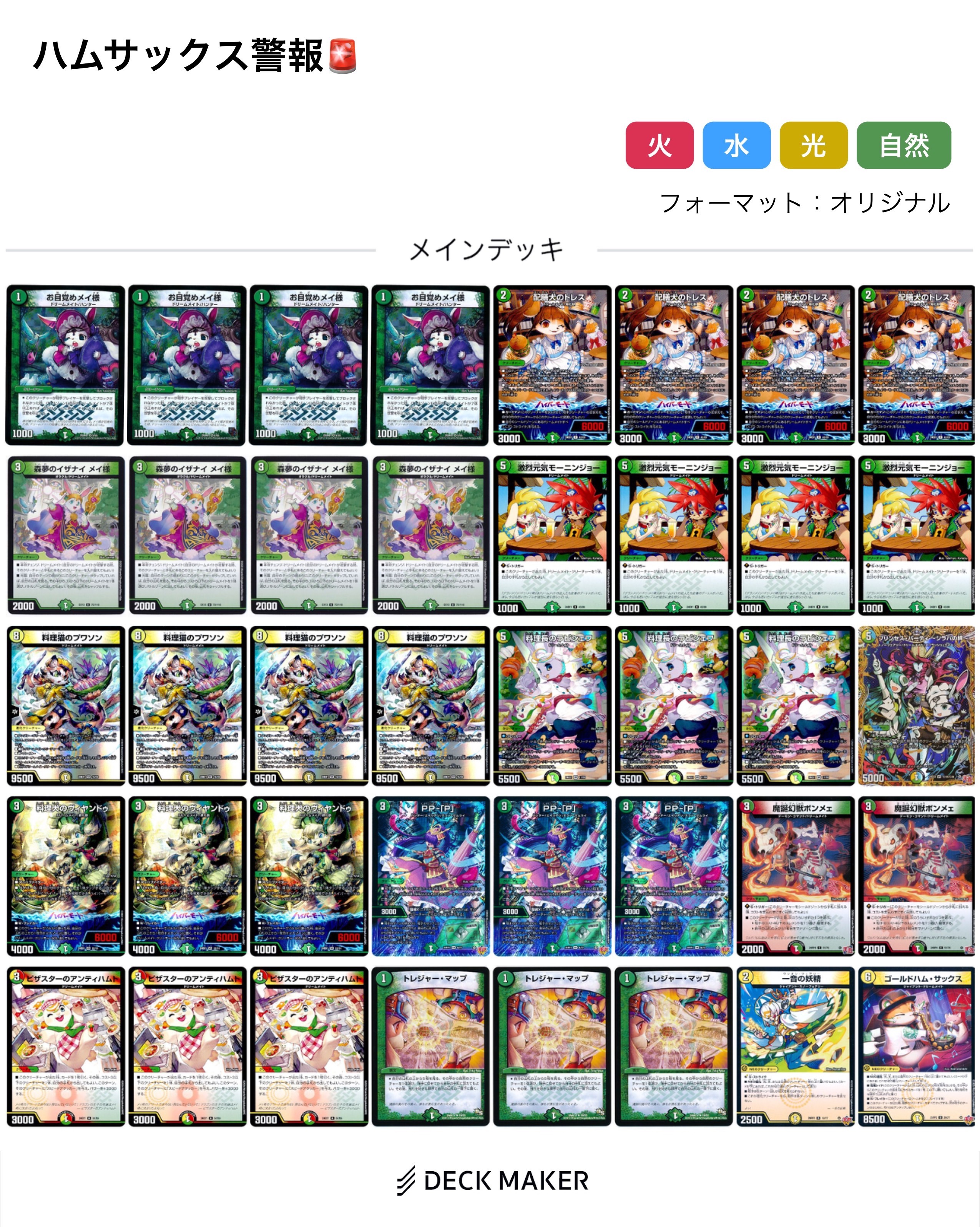 デュエマ オリジナルCS】「第4回 リモートすみリンCS(2025/10/11