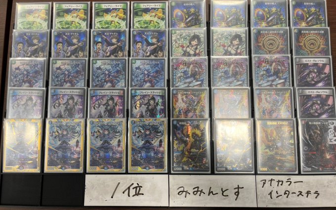 デュエマ オリジナルCS】「遊INGCS(2025/11/3)」結果 アナカラー