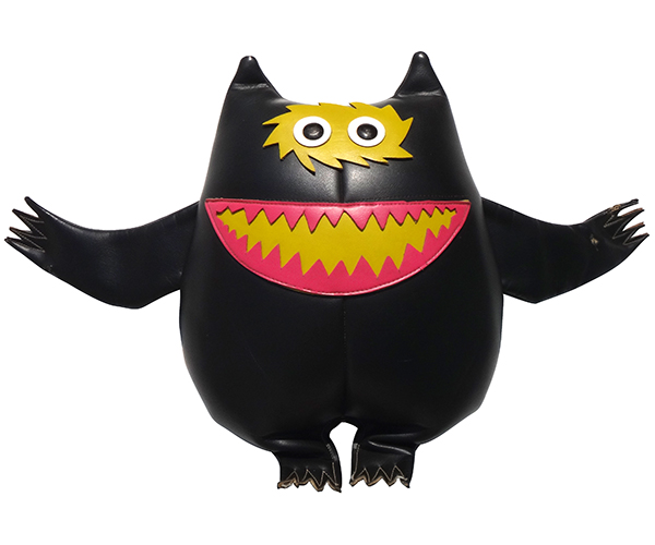 60's VINTAGE NAUGA MONSTER［BLACK×YELLOW×PINK］/60年代 ビンテージ