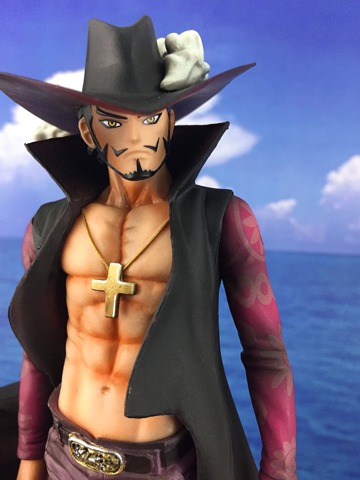 開封レビュー】A賞 ミホークフィギュア 一番くじ ワンピース THE GREAT