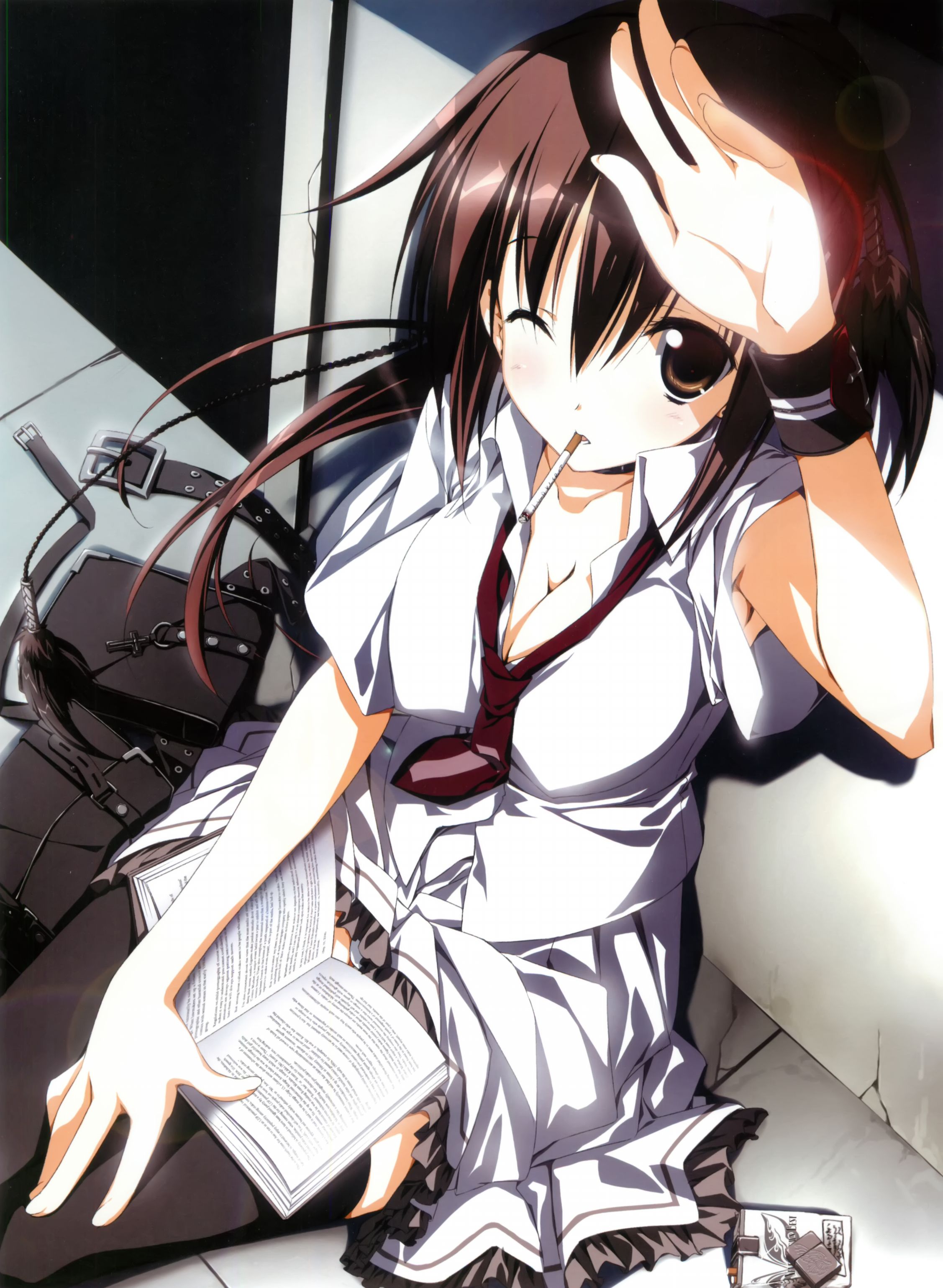 素晴らしき日々 すかぢ直筆イラスト 水上由岐 素晴らしき日々 すかぢ