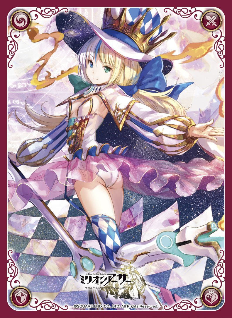 スリーブ】ミリオンアーサーTCGから「混沌の狂言廻 神話型ロキ」「北方