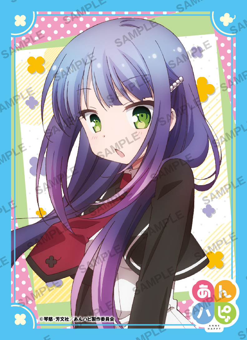 スリーブ】アニメ「あんハピ♪」から「はなこ」「ヒバリ」「ぼたん