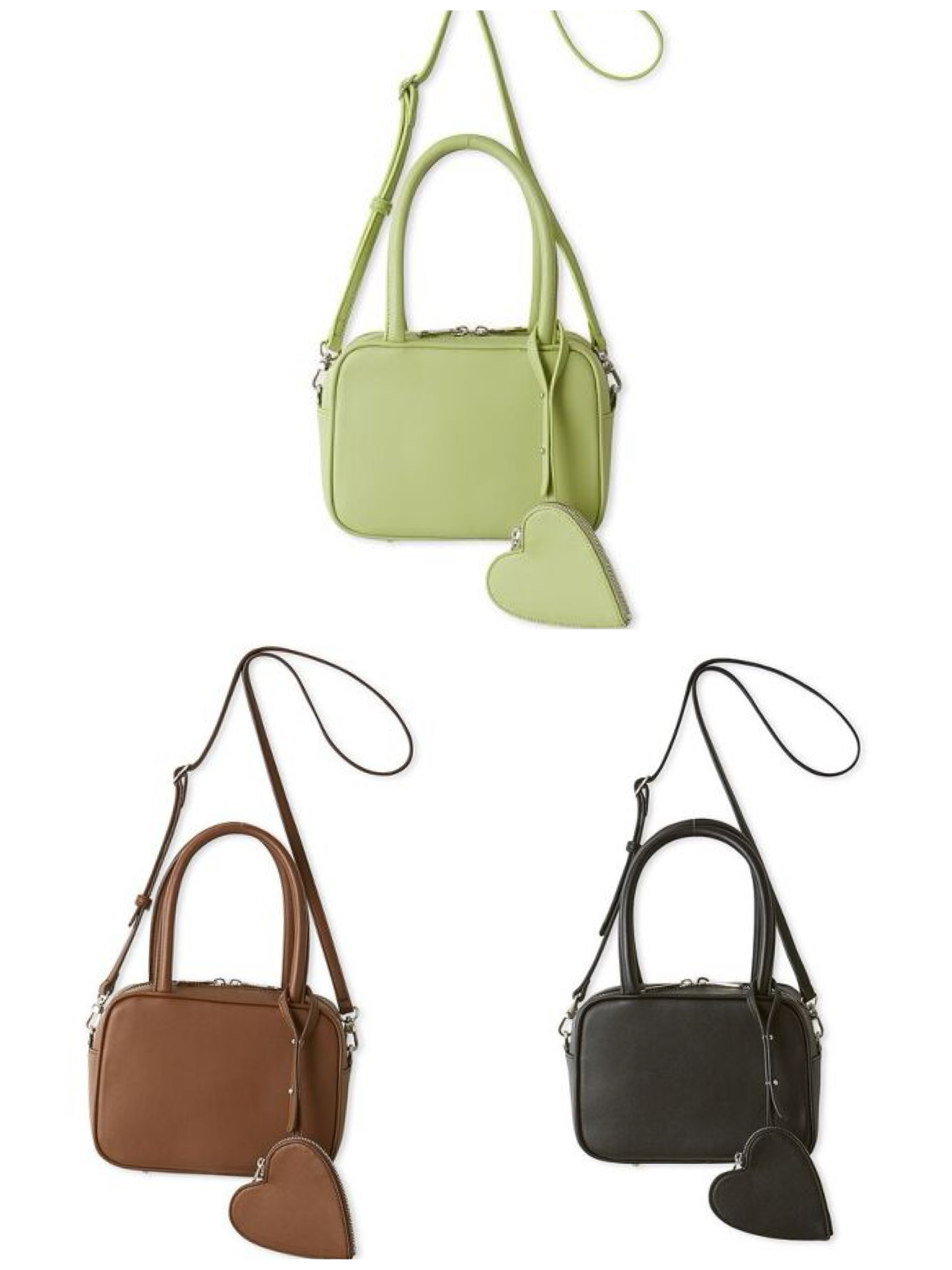 新作！ハートポーチチャーム付ミニボストンバッグ | FRAY I.D