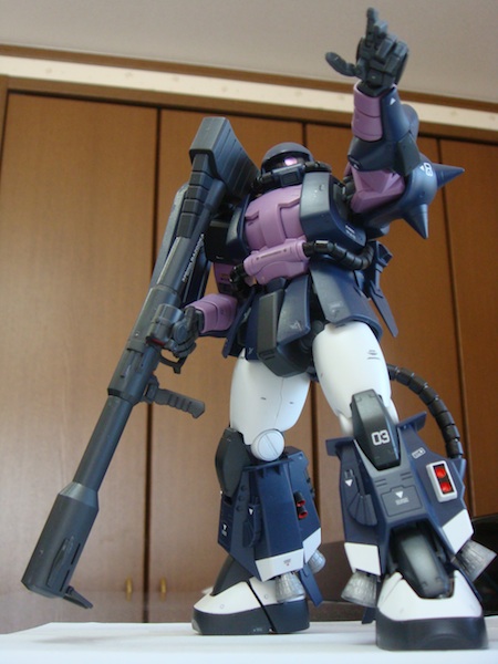 MG MS-06R-1A 高機動型ザクII (初期型) 黒い三連星専用機 [Ver.2.0