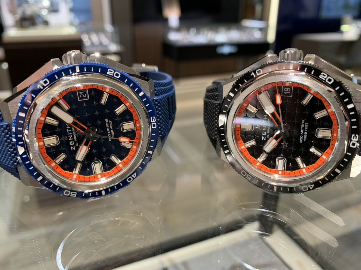 ゼニス 待望のダイバーズウォッチが遂に登場・入荷 2024年新作