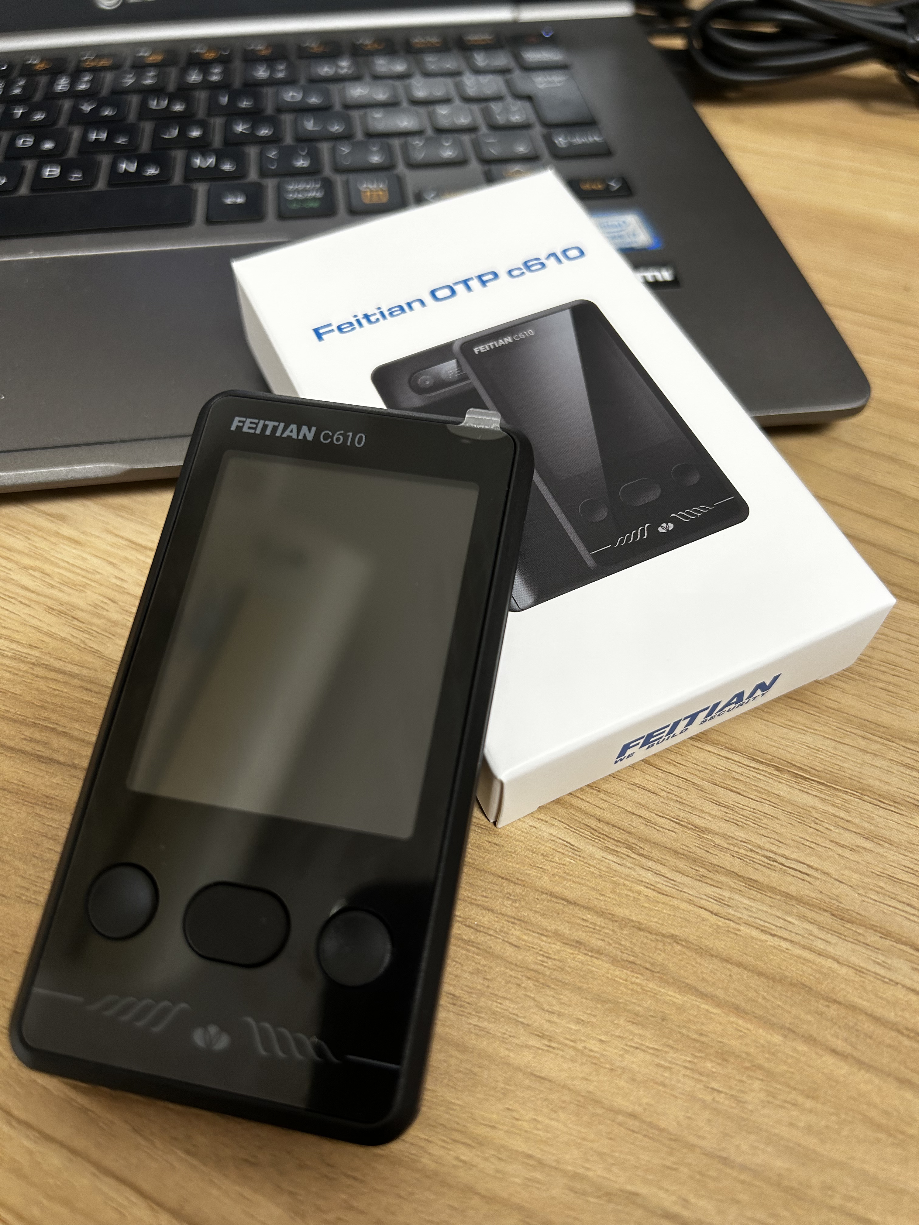 FEITIAN OTP c610 で Azure Active Directory 多要素認証を設定する