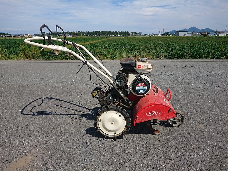 ヤンマー ミニ耕運機 TB3 ちびポチ 前ロータリ 管理機 3馬力