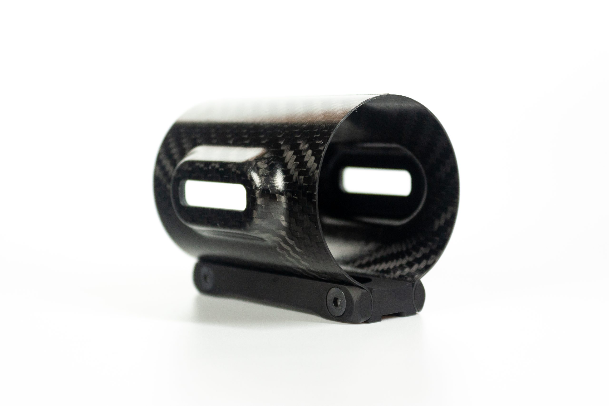52mm Carbon Fiber Tri-Rail Air Tube Clamp - Black Arts Design