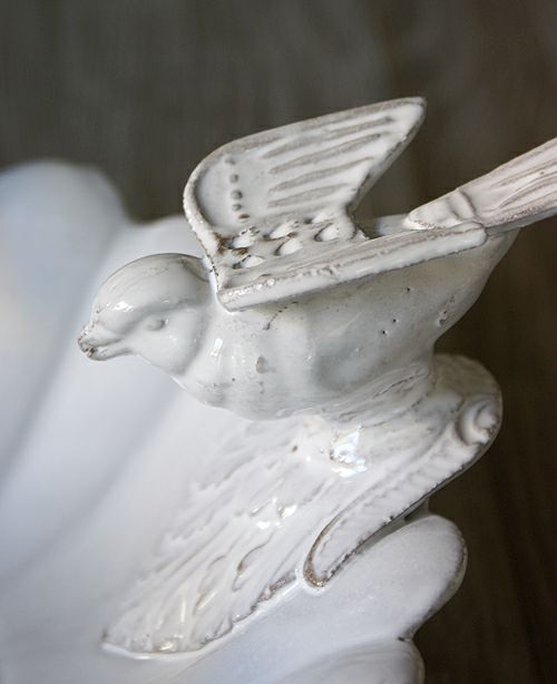 Astier de Villatte マーガレット・鳥のフルーツボウル – Blanc de Juillet