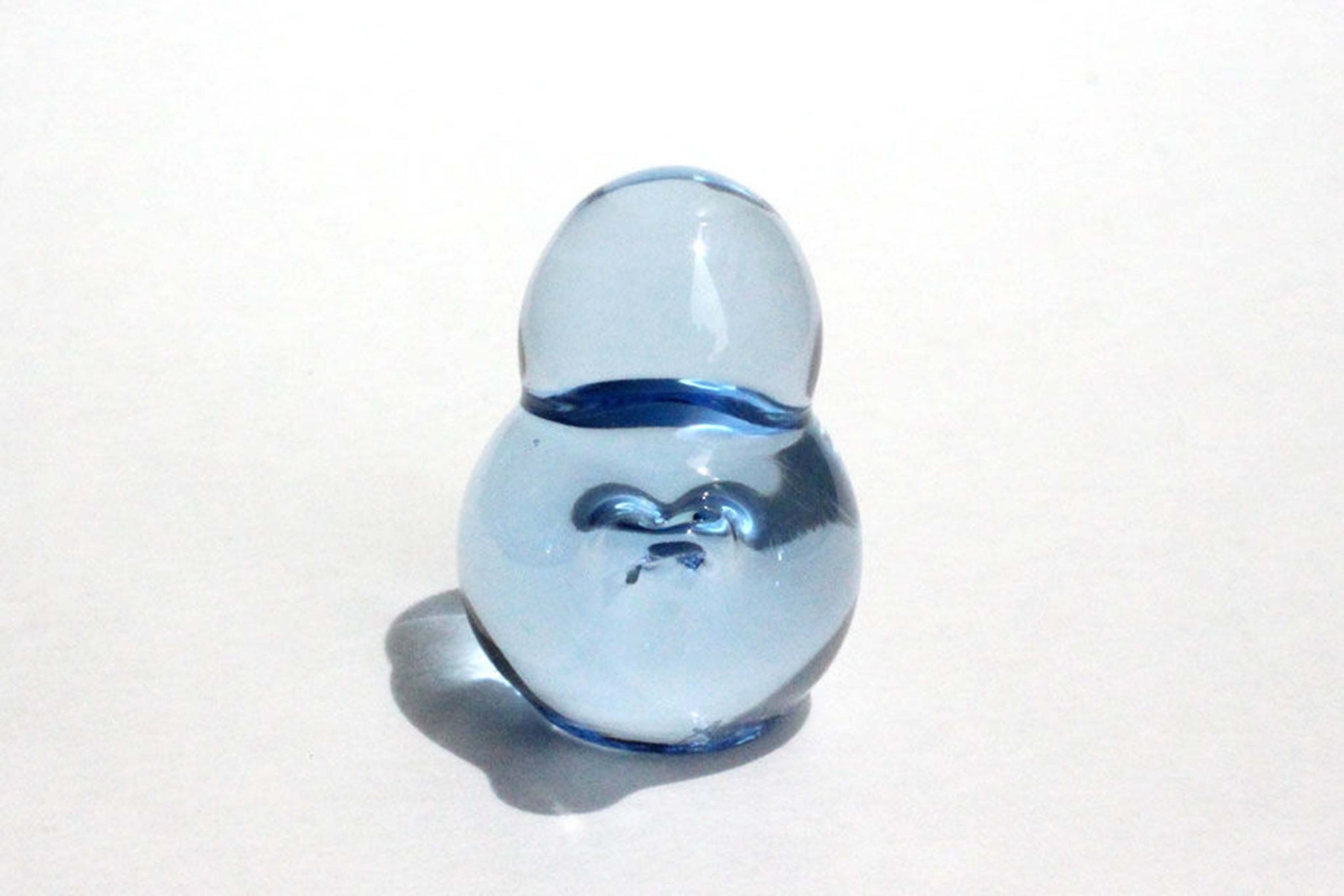 硝子作家 杉山利恵 Aji Glass 幸せの蒼いとりさん | kitahama blue stories