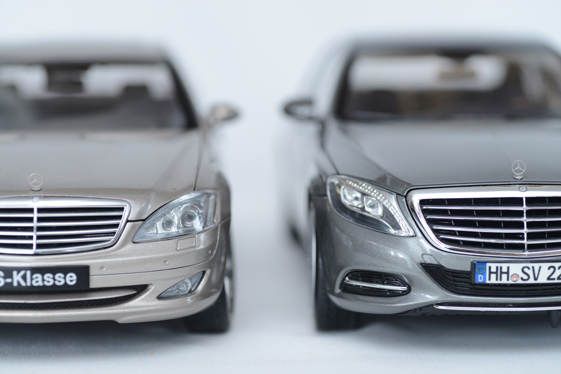 AutoArt 1/18 メルセデスベンツ Sクラス SWB S500 (W221) | 銀の備忘録