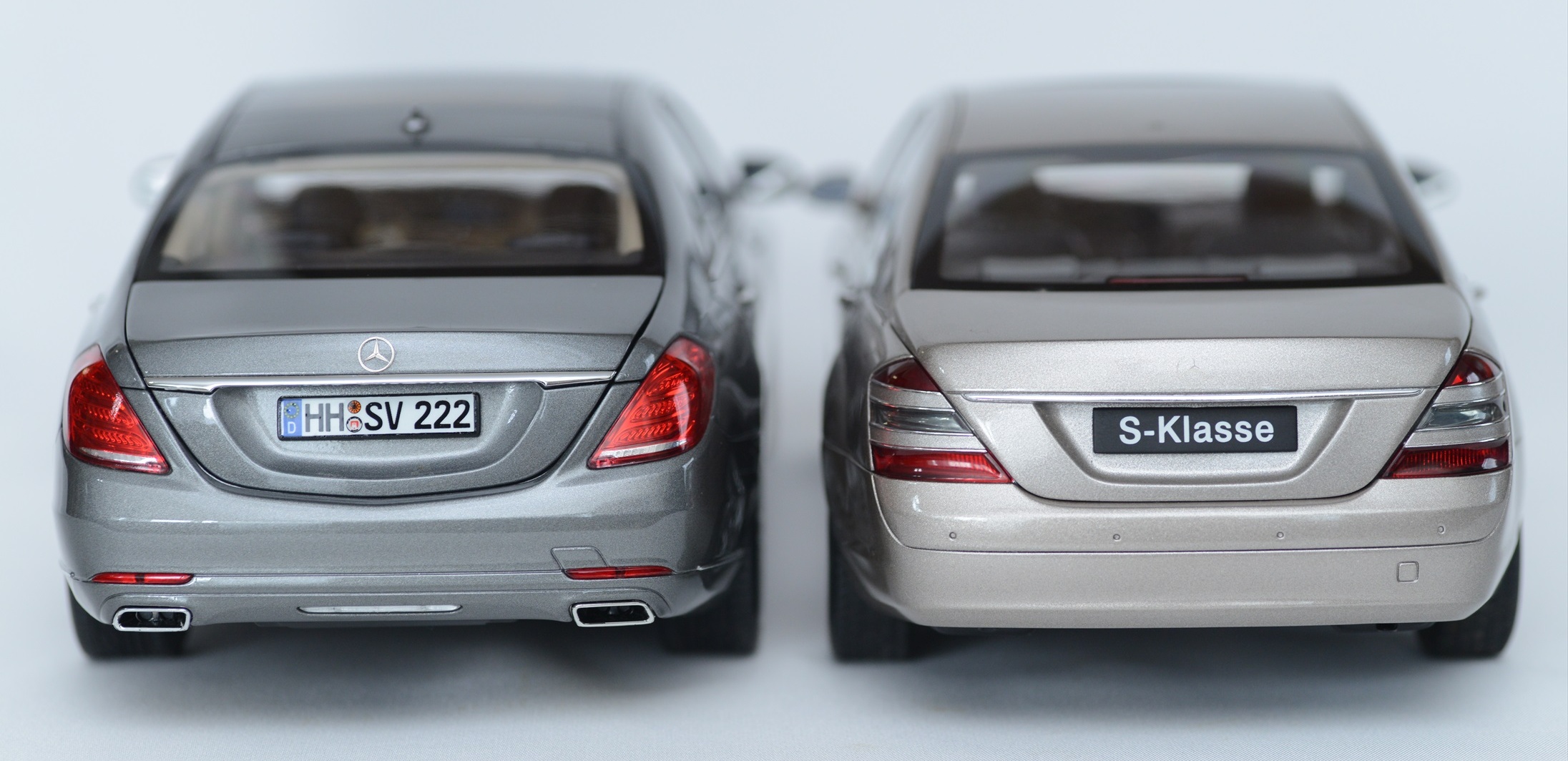 AutoArt 1/18 メルセデスベンツ Sクラス SWB S500 (W221) | 銀の備忘録