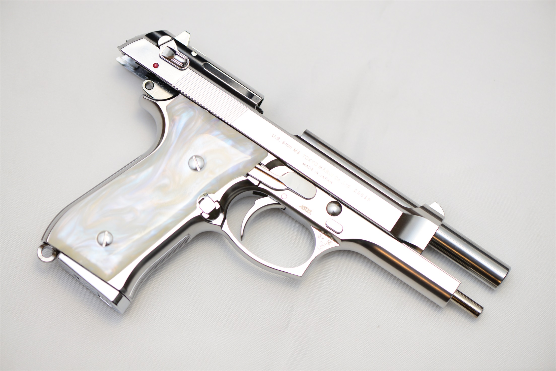 東京マルイ M92F ミリタリー クロームステンレス | 銀の備忘録