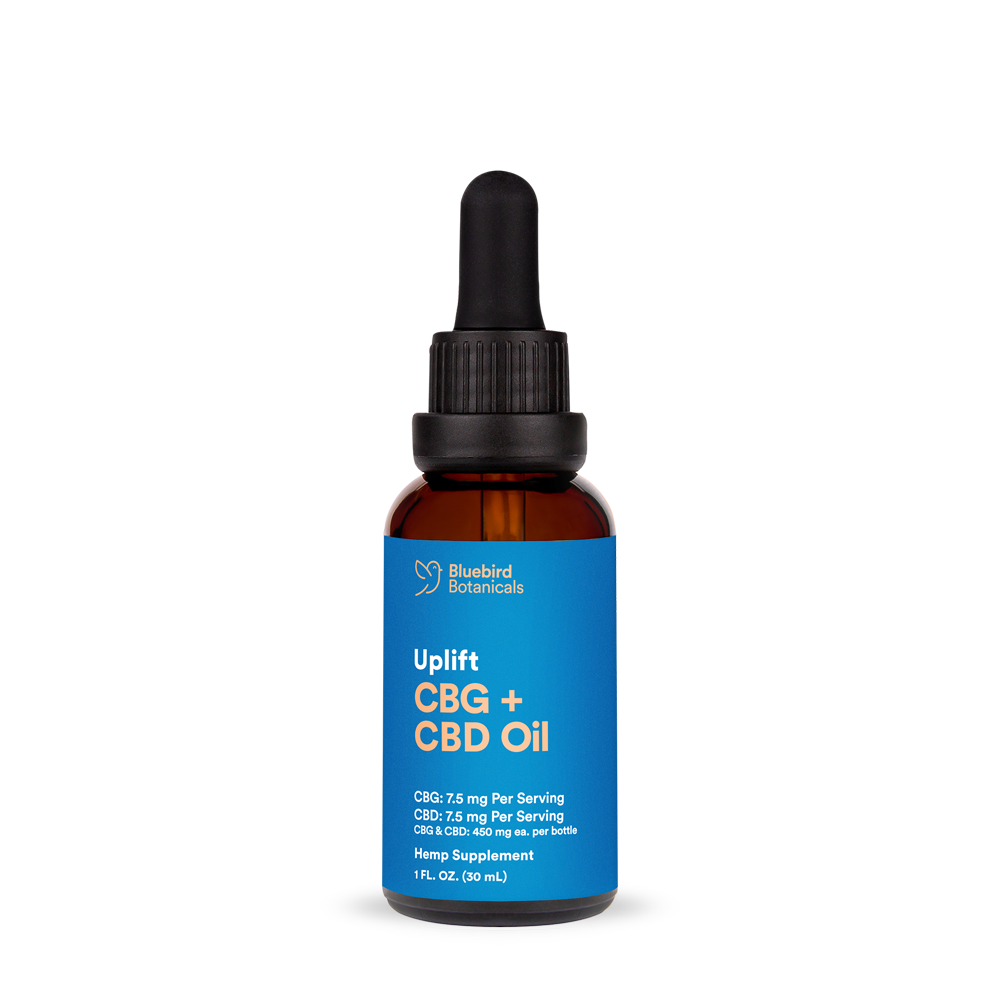 Buy Premium Uplift CBG + CBD Oil – Bluebird Botanicals