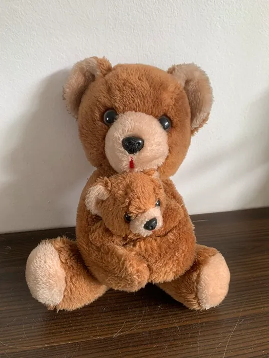 SOLDOUT-ドイツ 70s 子熊 母熊 ぬいぐるみ テディベア ヴィンテージ