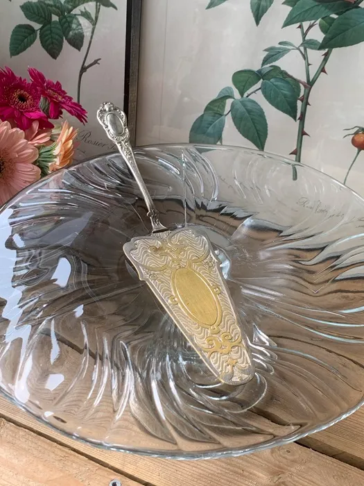 SOLDOUT-フランス 70s ケーキサーバー アンティーク 蔦 | Blue Swallow