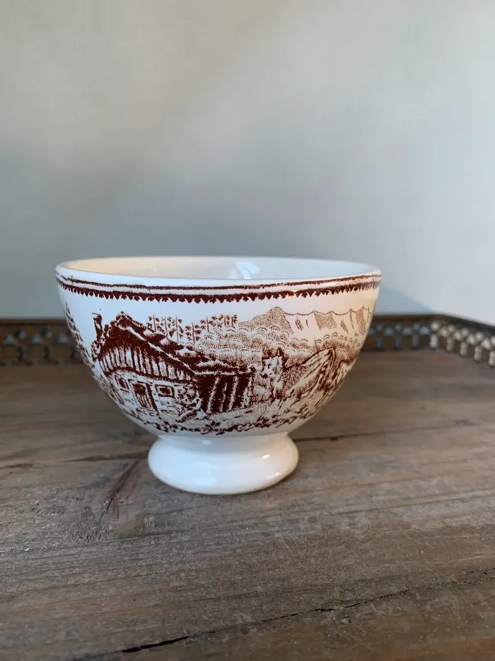 ベルギー 30s ボッホ フレール(Boch Freres) 陶器 カントリー調 カフェ