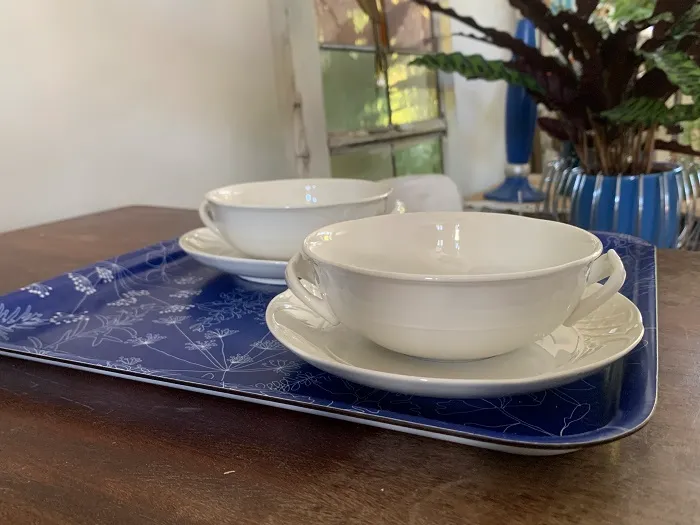 SOLDOUT-ドイツ 70s Villeroy & Boch ビレロイ&ボッホ スープカップ