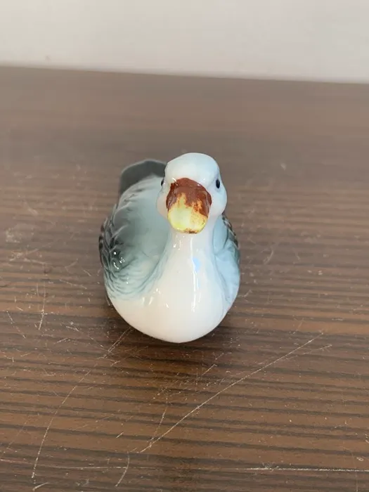 フランス 70s アヒル 陶器 置物 ヴィンテージ | Blue Swallow Vintage