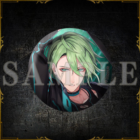 57mm缶バッジ 4周年ver. – ブラックスター -Theater Starless