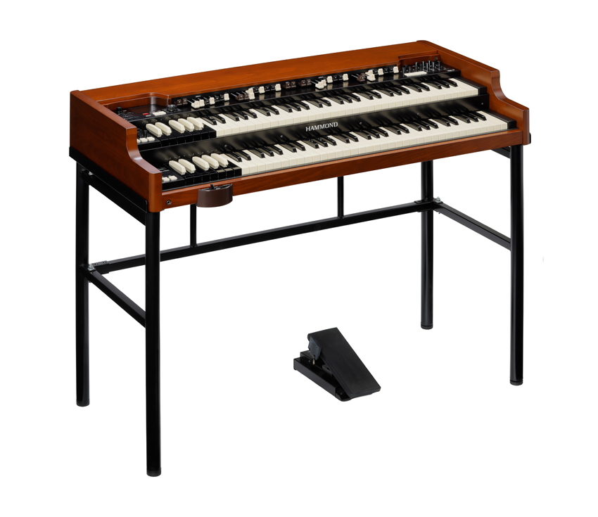 LAで開催のNAMMショウで世界初披露。ハモンドオルガンフラッグシップ