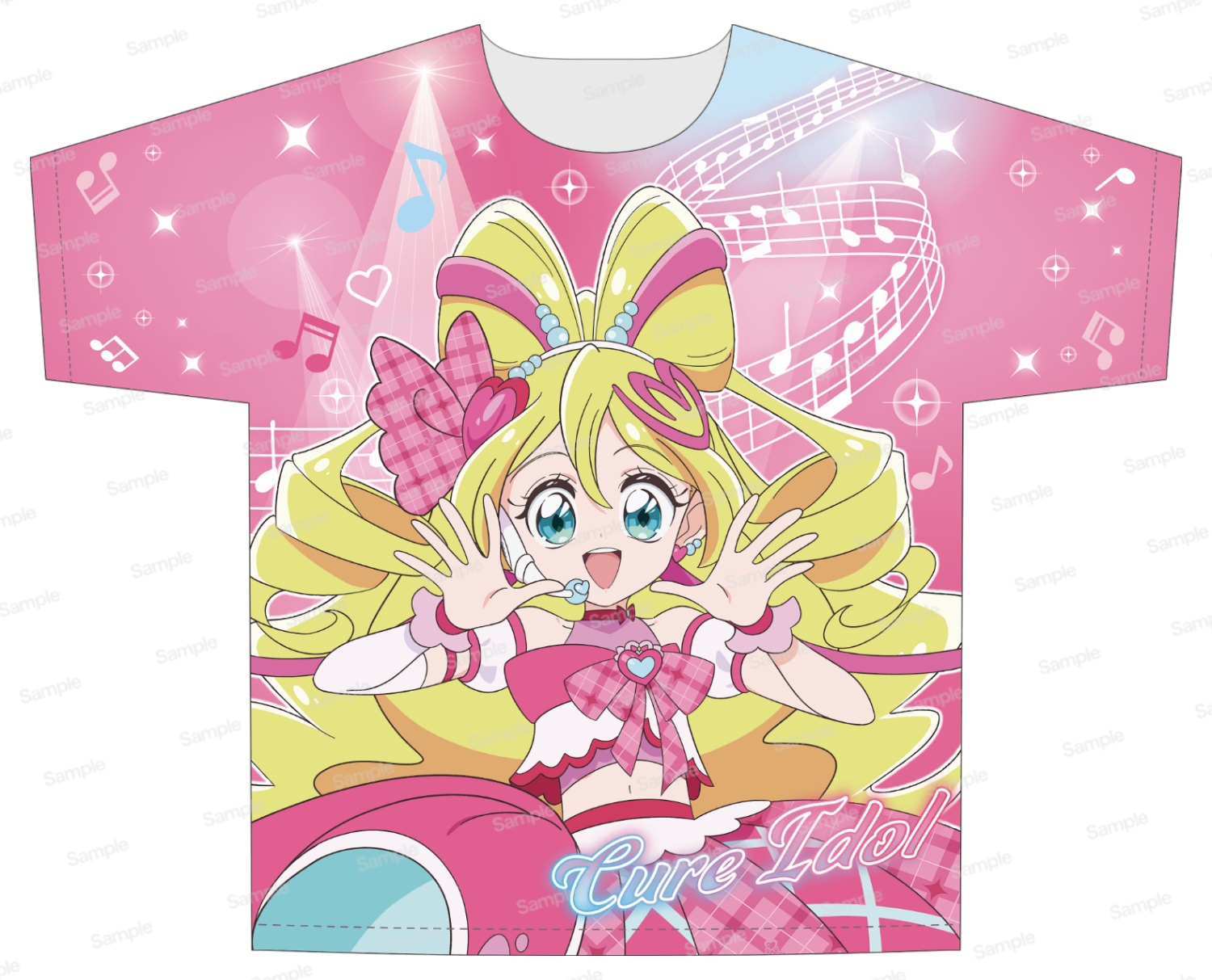 キミとアイドルプリキュア♪ フルグラフィックTシャツVol.1 キュア