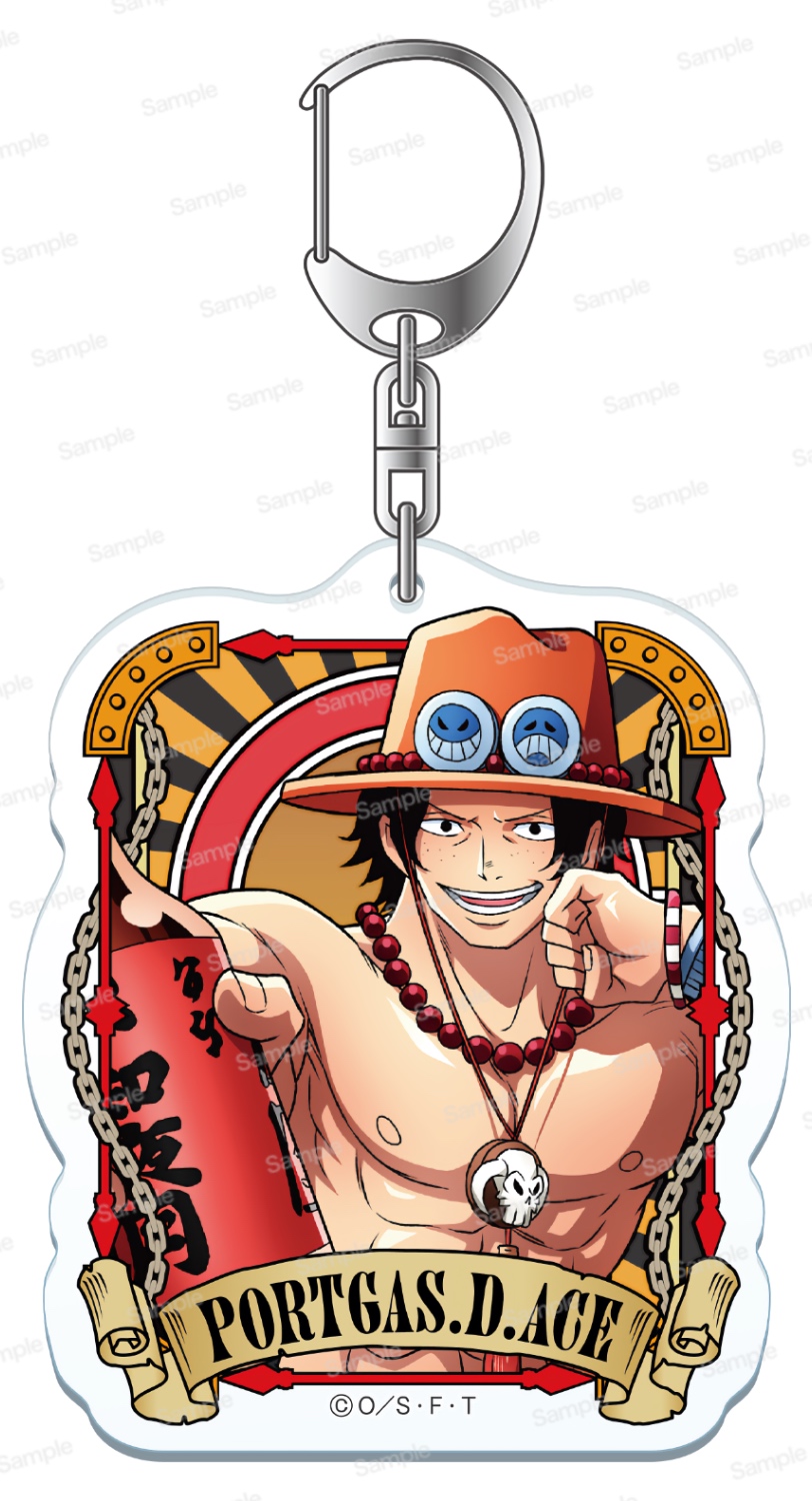 ワンピース アルティメットクルー 第5弾 アクリルキーホルダー エース