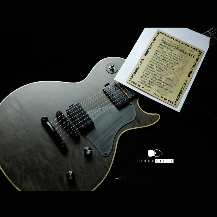 Brush eight / 【SOLD】Black Cloud Guitar Black Smoker Omega