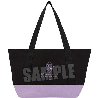 ⑨ うたプリ SAL A3 フリルトート 黒 痛バ 美風藍 A3フリルデザイン痛