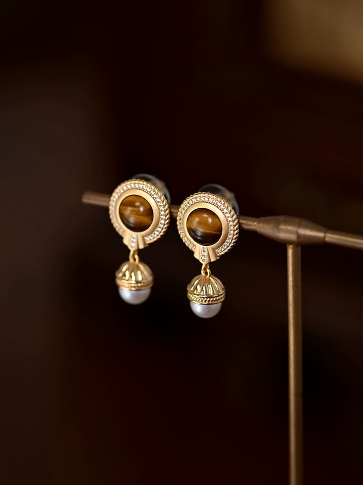 タイガーアイピアス - Broid