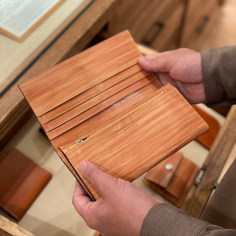 柿渋染め] ササマチ長財布 – BROOKLYN MUSEUM