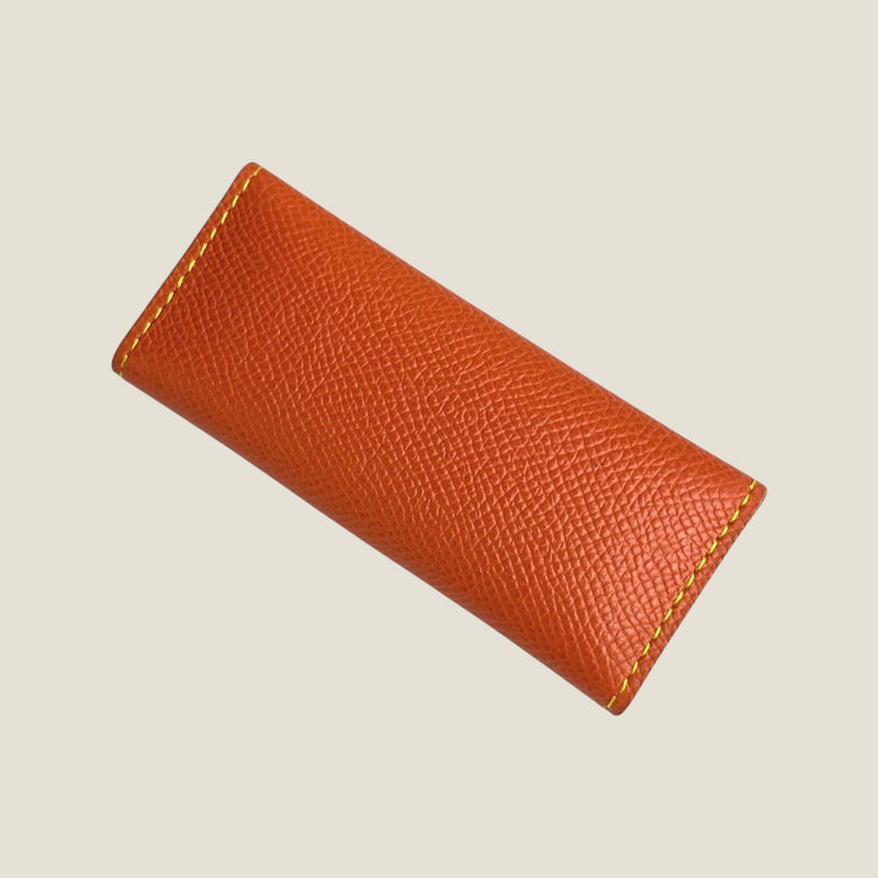 フレンチカーフ] 三連キーケースcolor：オレンジ – BROOKLYN MUSEUM