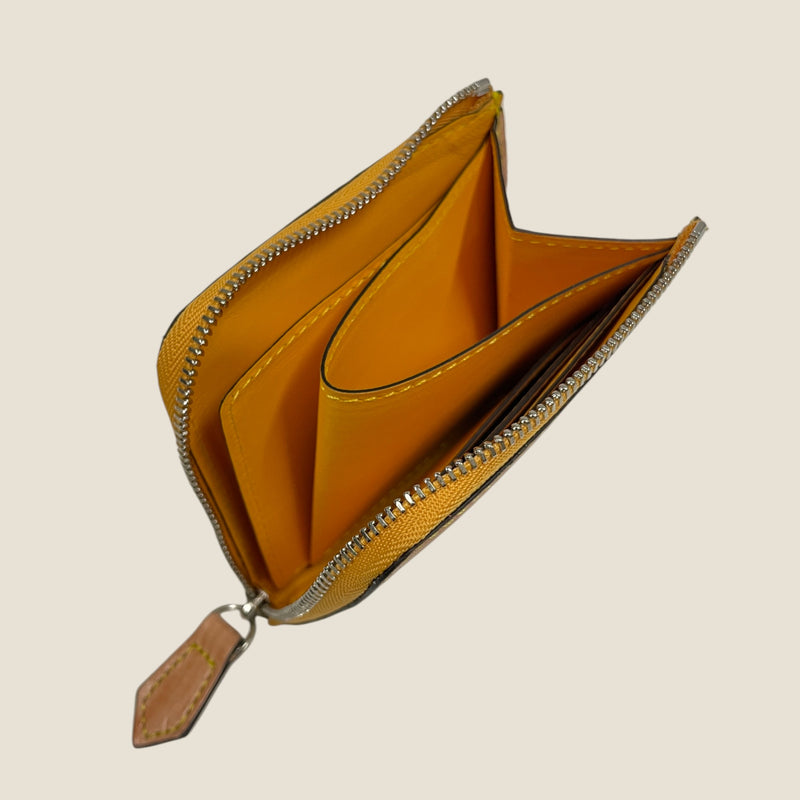 柿渋染め] ハーフLジップウォレット – BROOKLYN MUSEUM