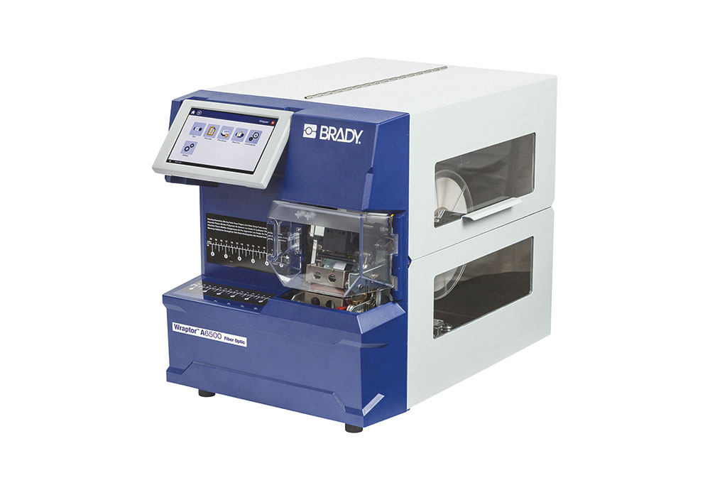 高速で印字してラベルを巻き付ける| ケーブルラベル自動印字巻付け機