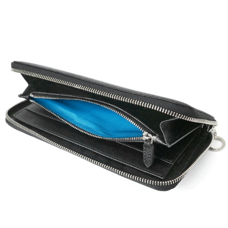 Brandol / BVLGARI ブルガリ ラウンドファスナー長財布 レザー