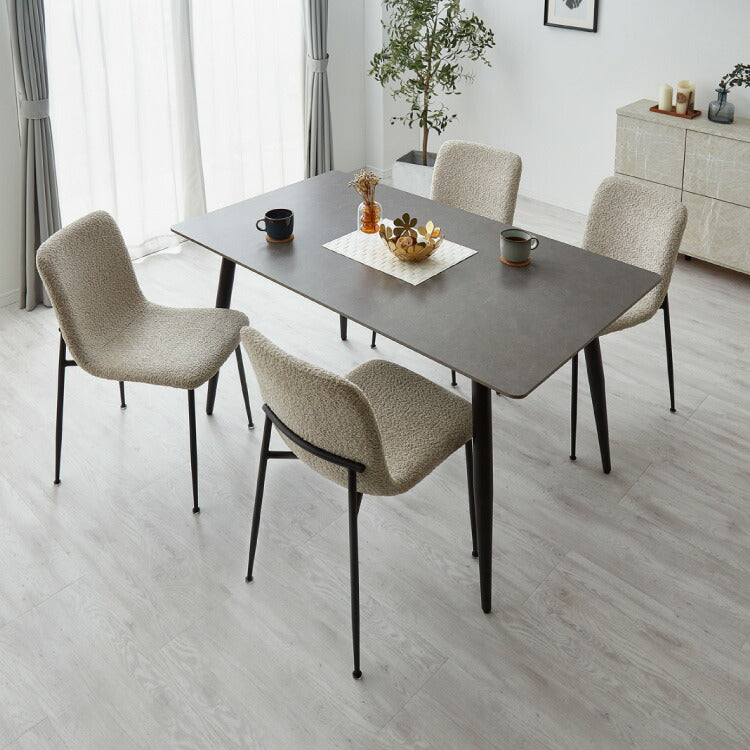 ダイニングチェア 4脚セット ブークレ おしゃれ チェア 椅子 イス いす