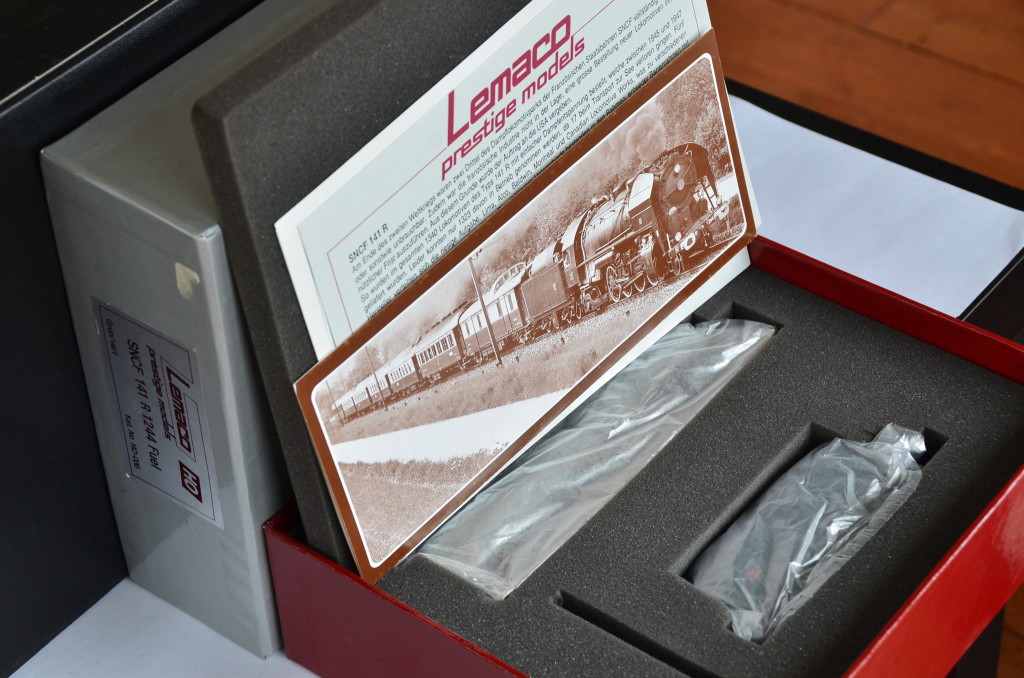 Brass Department | Lemaco HO-036 SNCF 141 R 1244 Steam Locomotive