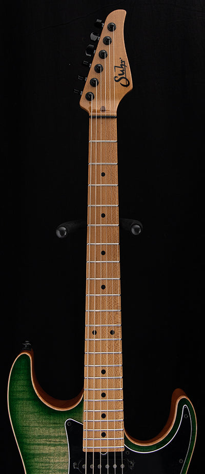 Suhr Standard Custom Faded Trans Green Burst