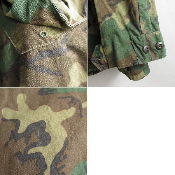 美品 60's USA製 実物 米軍 ジャングルファティーグ ジャケット ERDL