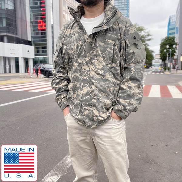 2007年製 USA製 実物 米軍 US ARMY ECWCS GEN3 LEVEL5 デジカモ ソフト